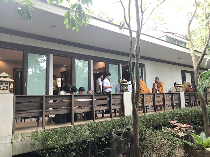 ภาพถ่าย ณ หอบรรจุพระไตรปิฎก หรือศูนย์ เผยแพร่พระไตรปิฎกและหนังสือพระพุทธศาสนาไตรลักษณ์