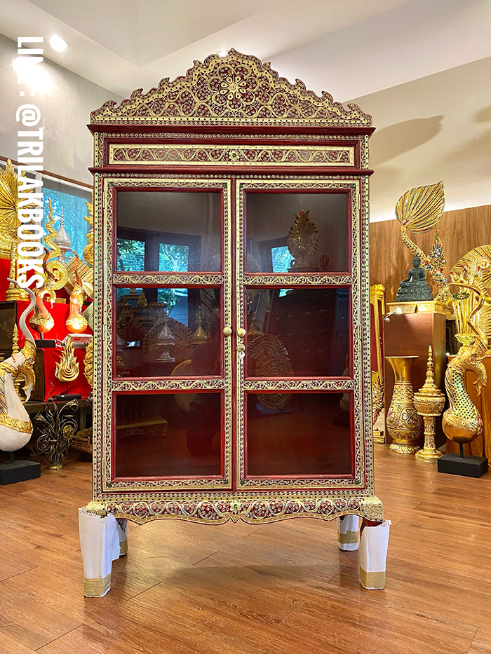 ตู้พระไตรปิฎกสีแดงประดับจั่วด้านบน สำหรับใส่หนังสือพระไตรปิฎก 45 เล่มภาษาไทย
ราคาตู้พระไตรปิฎก 9,500.- ตู้พระไตรปิฎกสีแดงประดับจั่วด้านบน สำหรับใส่หนังสือพระไตรปิฎก 45 เล่มภาษาไทย
ราคาตู้พระไตรปิฎก 9,500.-