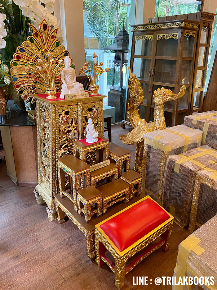 พาชม ของตกแต่งห้องพระ ที่จัดแสดง และจำหน่าย ณ ศูนย์จัดส่งพระไตรปิฎก ทั่วประเทศ พาชม ของตกแต่งห้องพระ ที่จัดแสดง และจำหน่าย ณ ศูนย์จัดส่งพระไตรปิฎก ทั่วประเทศ