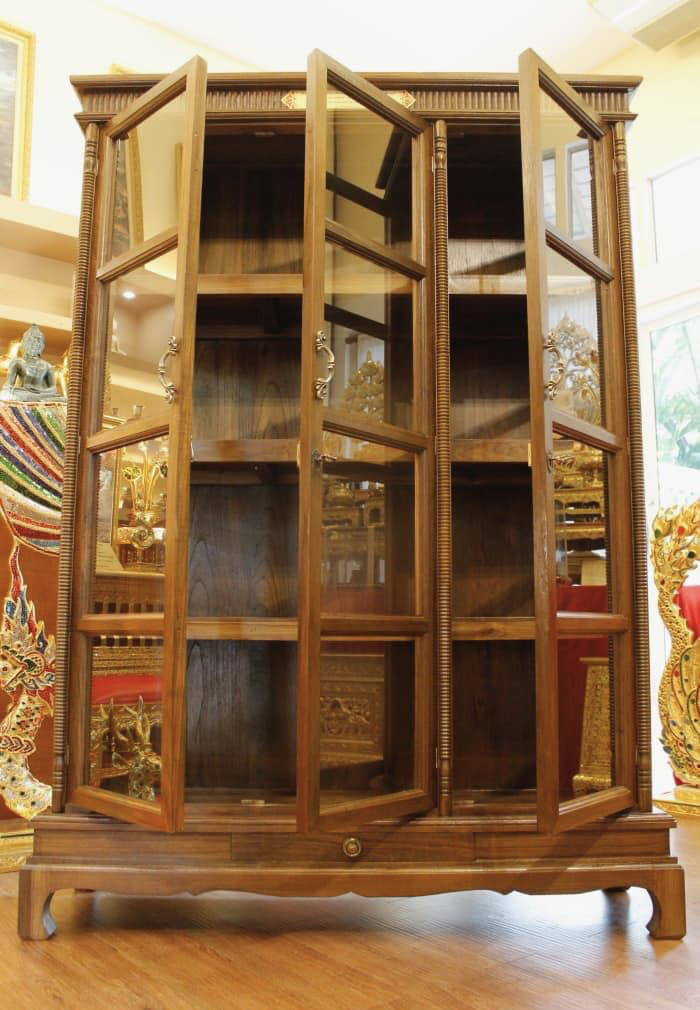 ตู้บรรจุพระไตรปิฎก สำหรับใส่หนังสือพระไตรปิฎก 91 เล่ม ตู้บรรจุพระไตรปิฎก สำหรับใส่หนังสือพระไตรปิฎก 91 เล่ม