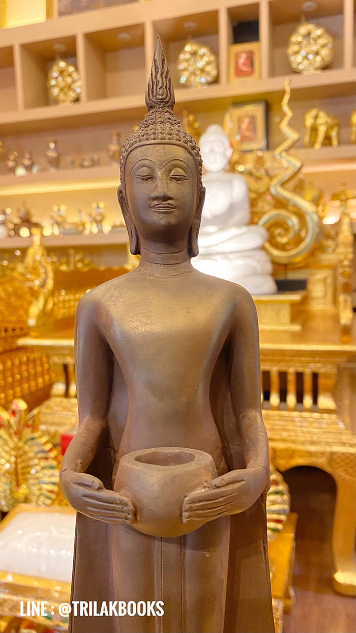 พระปางอุ้มบาตรวัดบ้านแหลมแร่เขาอึมครึมเช่าบูชา4200บาท